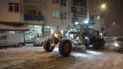 Yakutiye’de Karla Mücadele Çalışmaları
