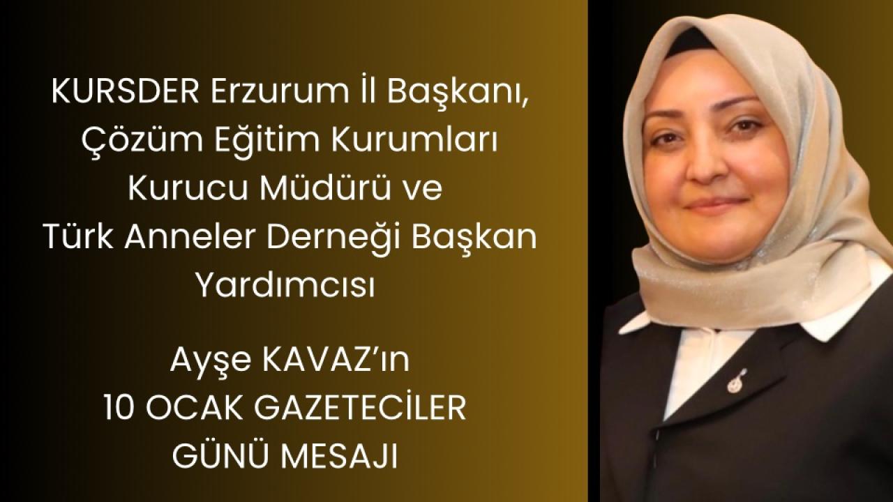 Başkan Kavaz'dan 10 Ocak Çalışan Gazeteciler Günü Mesajı
