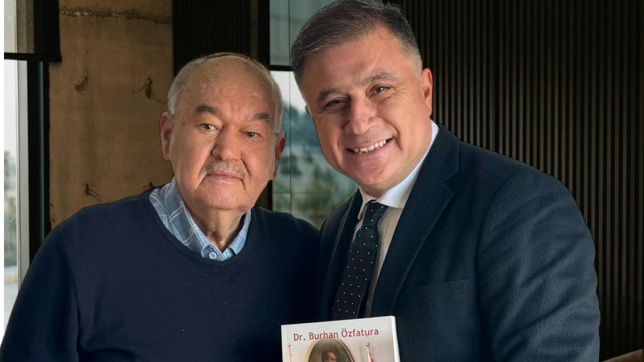 DEVA Partisi İzmir İl Başkanı Aybar Uygur’dan Burhan Özfatura’ya vefa ziyareti