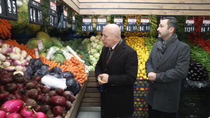 Halk Pazarı’nın 12’nci şubesi Aşkale’de açıldı