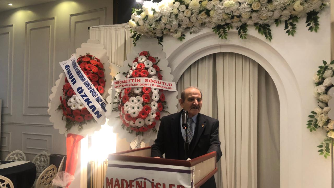 Madeni İşler Odası’nda Alaattin Kılıç Güven Tazeledi