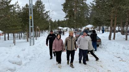 Olur’da Kış Coşkusu: 2. Akdağ Kızak Etkinliği Yoğun İlgi Gördü