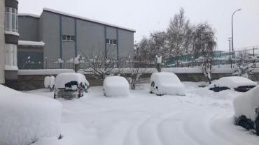 Kar Kenti Yuttu: Erzurum’da Sabah Araçlar Tanınmadı