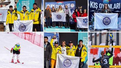 Ünilig Kış Oyunlarında Atatürk Üniversitesi Rüzgârı