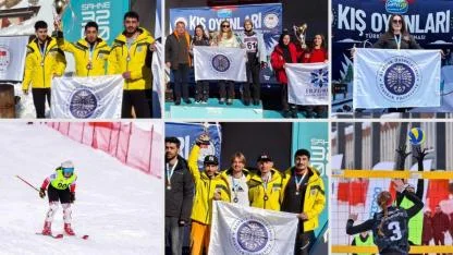 Ünilig Kış Oyunlarında Atatürk Üniversitesi Rüzgârı