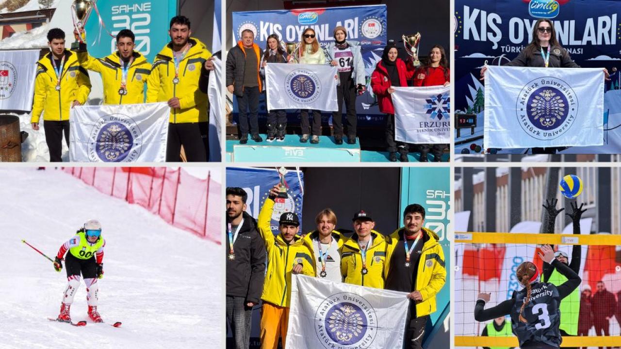Ünilig Kış Oyunlarında Atatürk Üniversitesi Rüzgârı