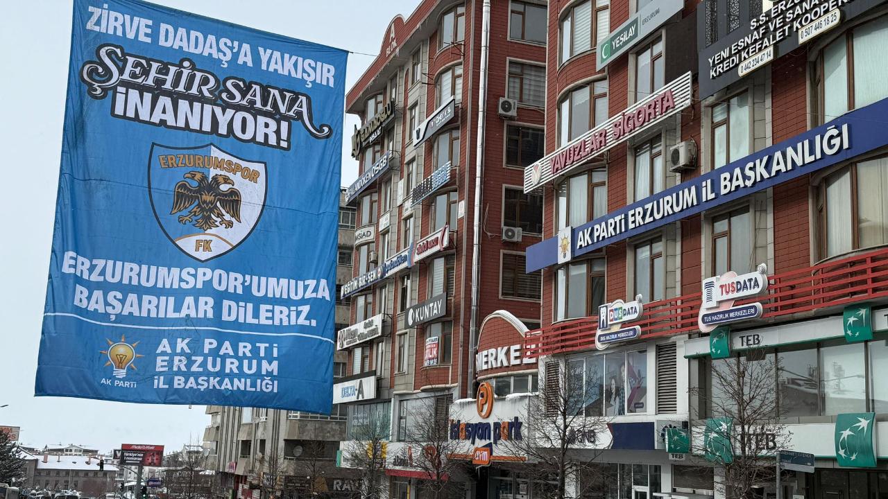 Erzurum’da Erzurumspor coşkusu büyüyor