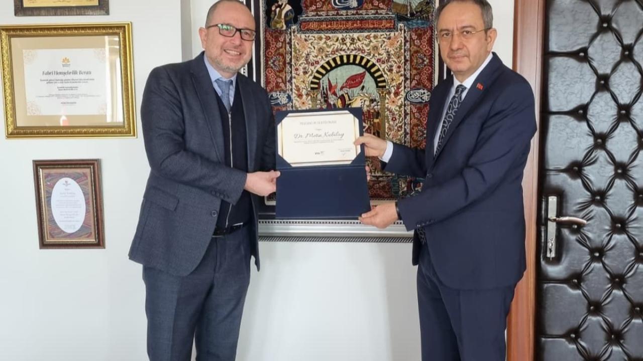 Gastronomi Turizmi Derneği Başkanı Gürkan Boztepe’den Dilovası Kaymakamı Dr. Metin Kubilay’a Ziyaret