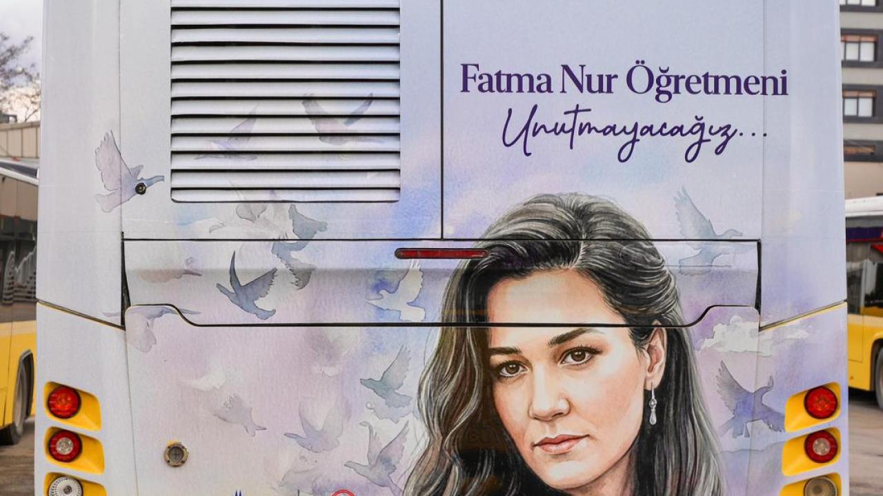 İETT, Fatma Nur öğretmen için bir otobüsünü özel olarak tasarladı