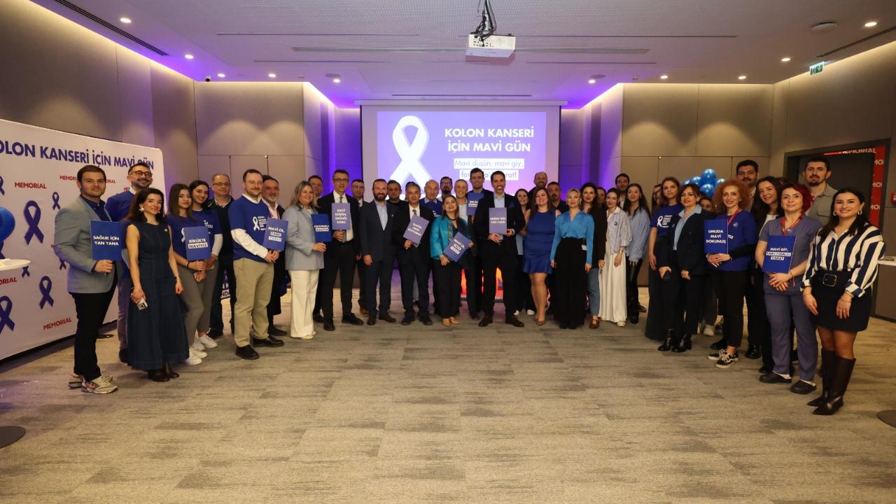 Memorial Hastanelerinde Kolon Kanseri Farkındalığı İçin “Mavi Gün”