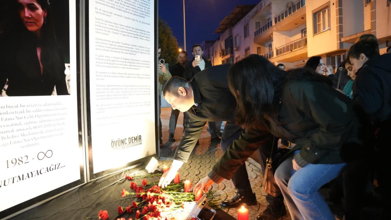 Torbalı’da anlamlı vefa: Öğretmen Fatma Nur Çelik’in adı sokakta yaşayacak