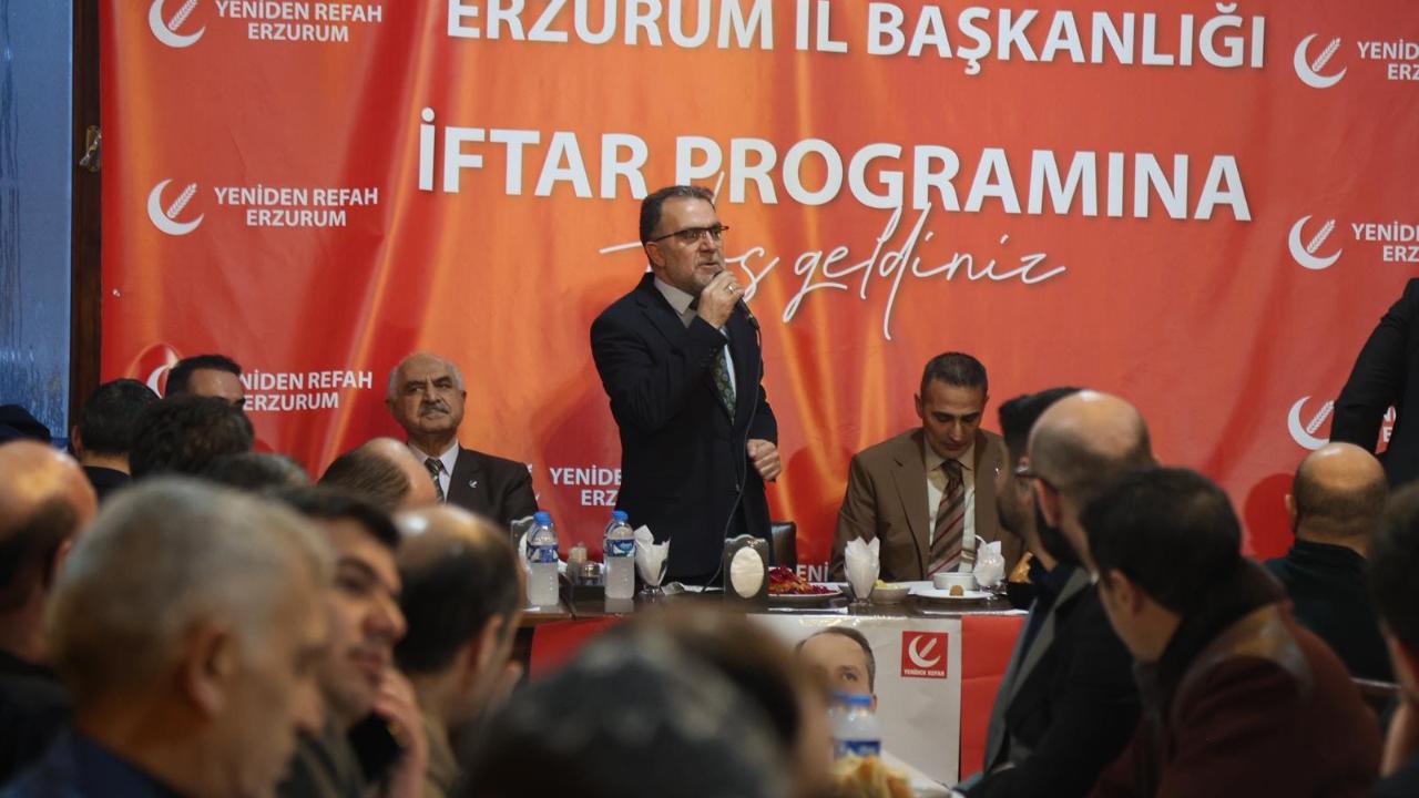 Yeniden Refah Partisi Erzurum’da Dopdolu Program Gerçekleştirdi