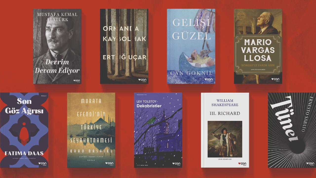 Can Yayınları nisan kitaplarını duyurdu