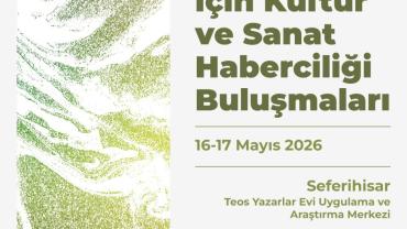 İzmir’de genç gazeteciler kültür ve sanat haberciliği eğitimlerinde buluşuyor