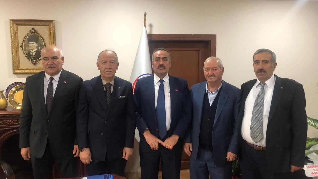 ÖZKAN’DAN ESOB BAŞKANI FIRAT’A HAYIRLI OLSUN ZİYARET