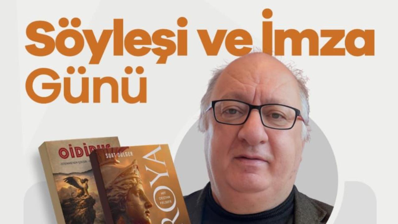 Suat Dülger’den “Oidipus” Okurlarıyla Buluşuyor: İmza Günü 16 Mayıs’ta